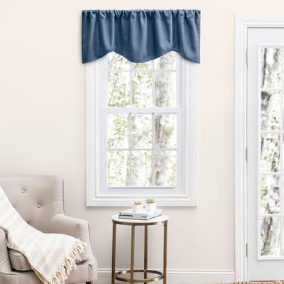 Ricardo Grand Pointe Elegant Dotted Rod Pocket M-Shaped Curtain Valance