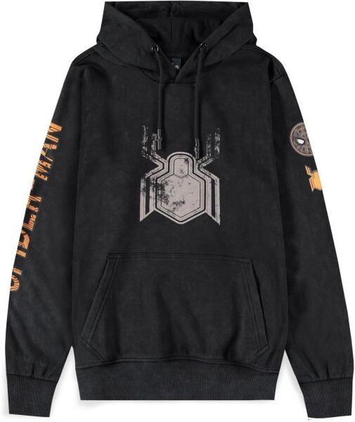 Difuzed Marvel Spider-Man No Way Home Acid Washed Hoodie-Maat S (Diversen) Nieuw