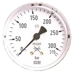ELMAG Flaschendruckmanometer (Sauerstoff) - 59698