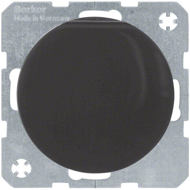 Berker Prise SCHUKO sw/gl avec couvercle rabattable 47512045 (47512045)