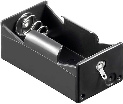 Goobay 12457 Batteriehalter 1x Mono (D) Lötanschluss (L x B x H) 69 x 35 x 27.5mm