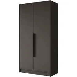 KLEIDERSCHRANK - PORTO - 102 - Schwarz