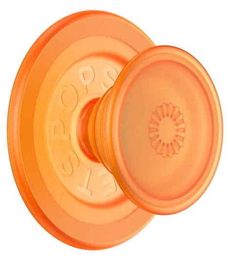 PopSockets PopGrip MagSafe Premium - Oranje Zest (Trnsl)