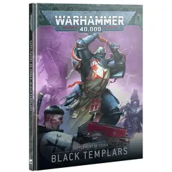 Games Workshop Warhammer 40k - Codex Supplement V.10 Black Templars (Fr) (Karton)