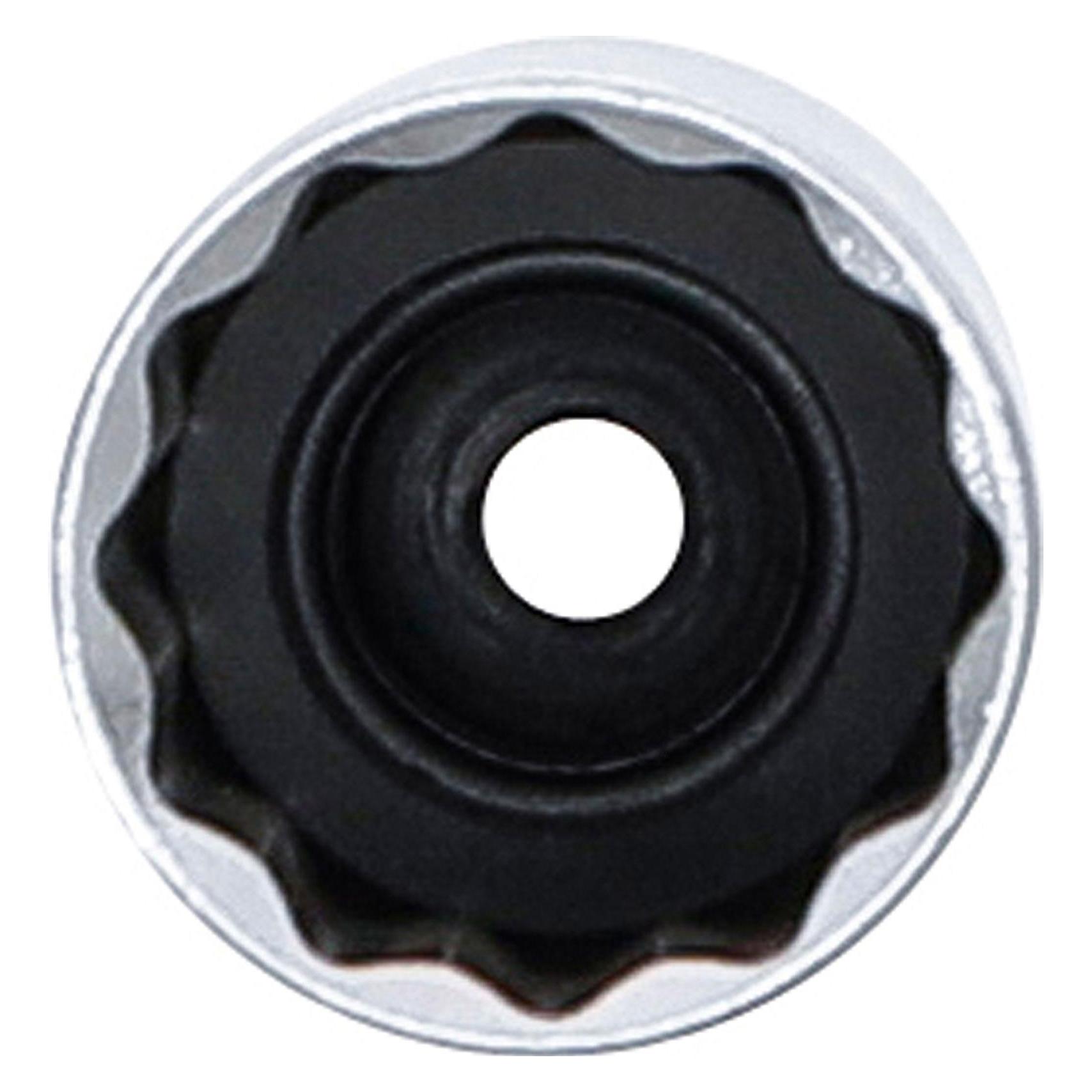 BGS Zündkerzen-Einsatz Zwölfkant Antrieb Innenvierkant 10 mm (3/8") SW 16 mm (16 mm) (2792)