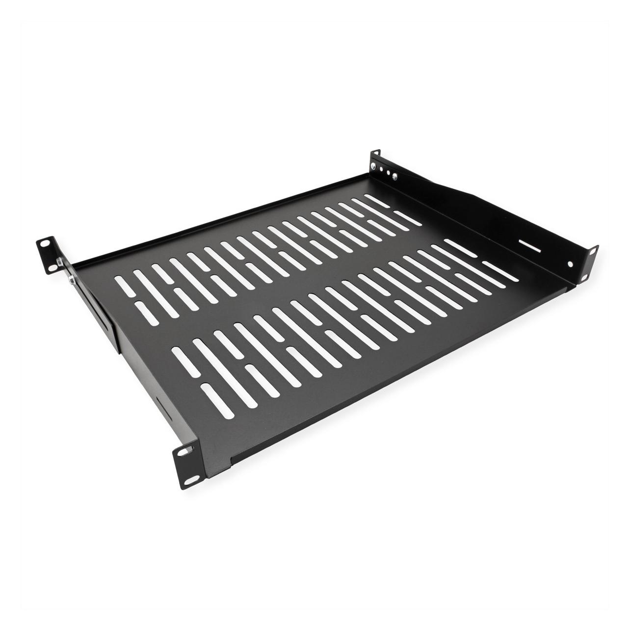 Value 19"-Fachboden 1HE, T: 350 mm, < 25 kg, U-Form (26990429)