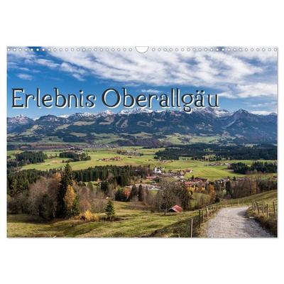 Erlebnis Oberallgäu (Wandkalender 2026 DIN A3 quer), CALVENDO Monatskalender