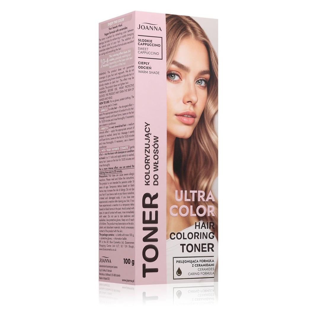 Joanna Ultra Color Toner do włosów Słodkie cappuccino 100 g (Blond, mittelbraun, Süsses Cappuccino) (67436747)