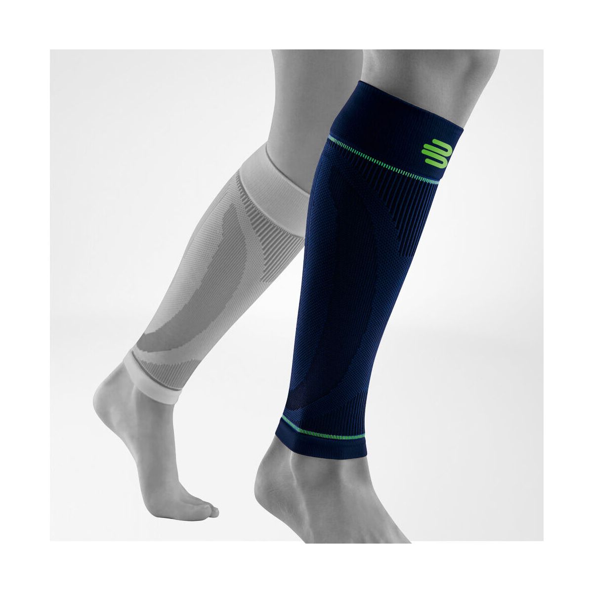 Bauerfeind Comp.sleeves Lower Leg,long marine blau (MAR-BLA) XL 29352021500034