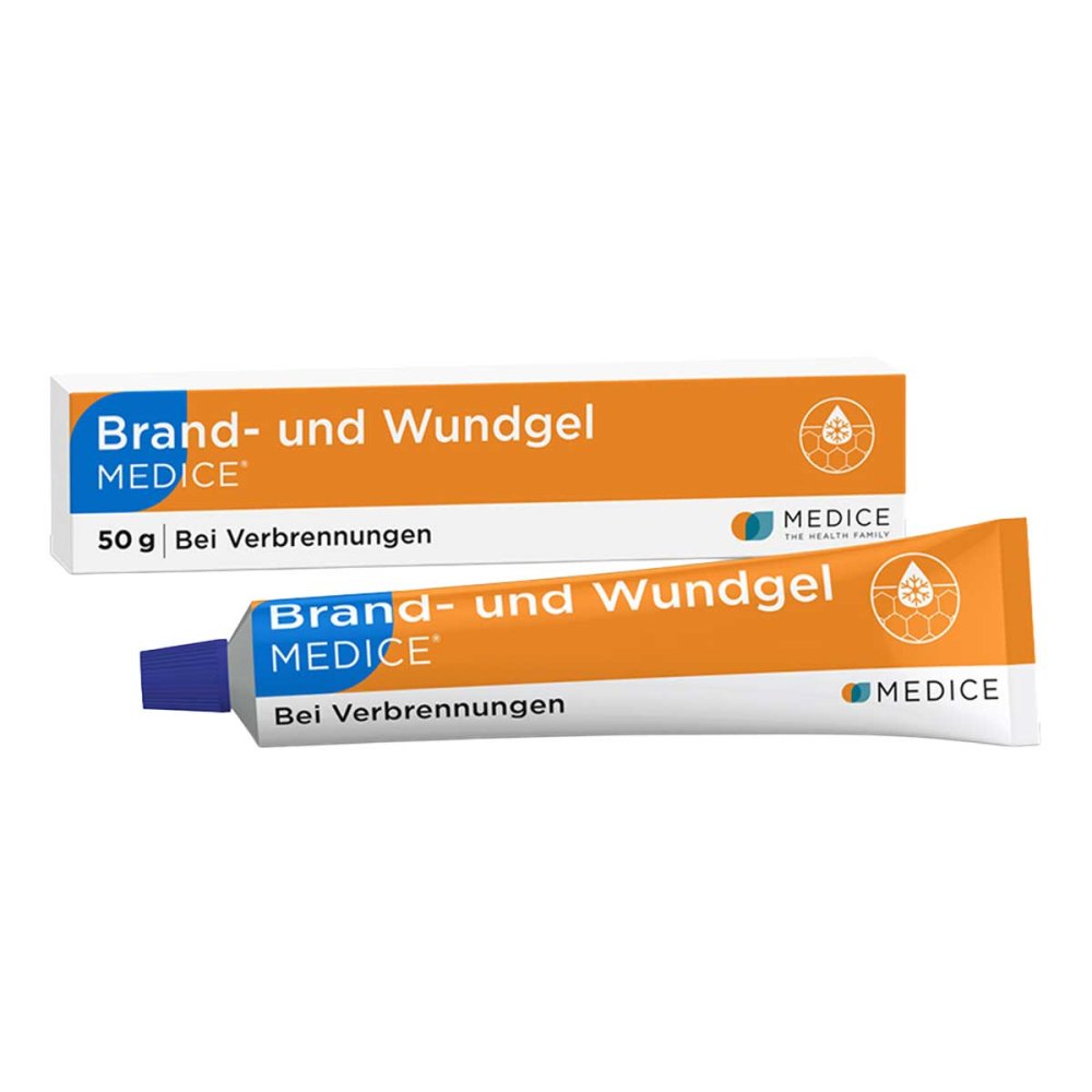 MEDICE Arzneimittel Pütter GmbH&Co.KG Brand und Wundgel Medice bei Verbrennungen & Sonnenbrand 03839631