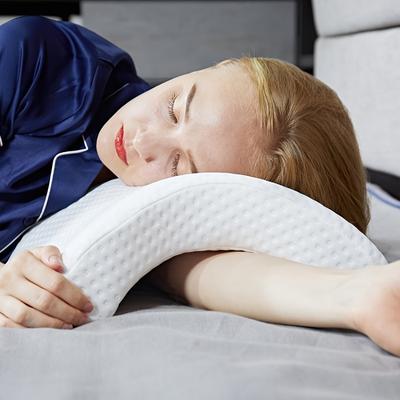 Uplifted Trends Memory Foam Pillow Pressure Relief Cuddle Pillow For Couples Slow Rebound And Comfortable Travel Cushion Memory Foam Pillow Pressure Relief Cuddle Pillow For Couples Slow Rebound And Comfortable Travel Cushion