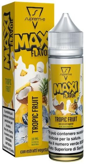 Suprem-e Tropic Fruit Maxi Flavor Liquido Shot Mix 20ml Ananas Cocco Ghiaccio
