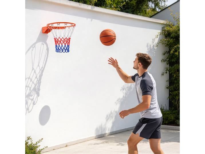 SPORTNOW Panier Basket Mural Robuste Intérieur Extérieur Résistant