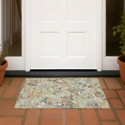Addison Rugs Machine Washable Indoor/ Outdoor Floral Faith Chantille Rug