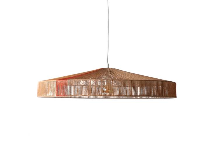 HKliving Lampe à suspension Rope Ø70 cm Terra shades