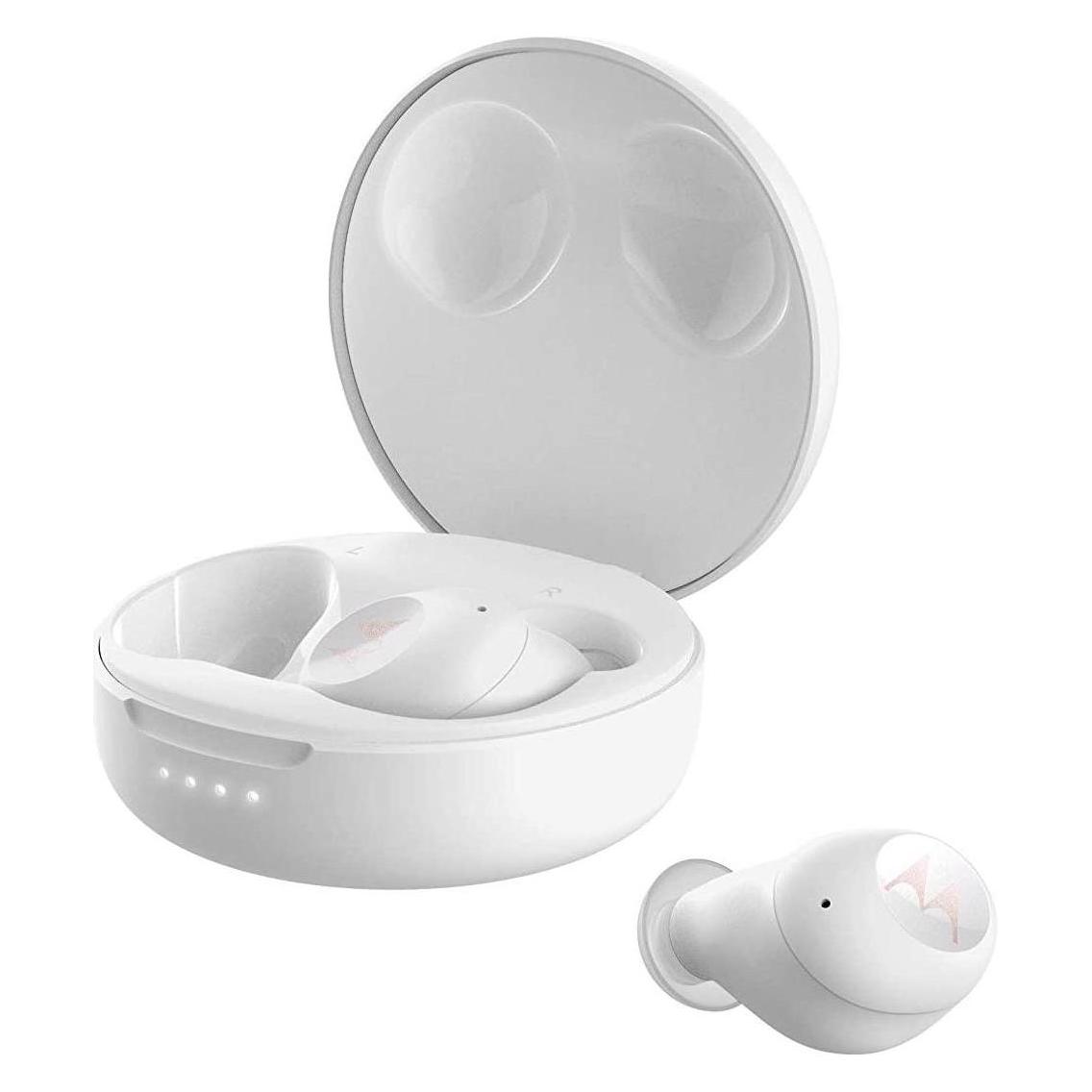 Motorola True Wireless In-Ear-Kopfhörer Vervebuds 250 Weiss (Keine Geräuschunterdrückung, 6 h, Kabellos) (Motorola Vervebuds 250 Weiss)