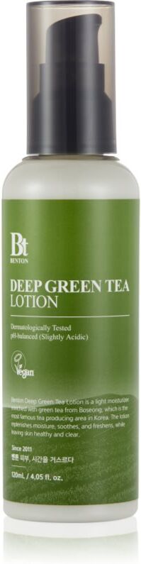 Benton Deep Green Tea moisturising lotion with green tea 120 ml