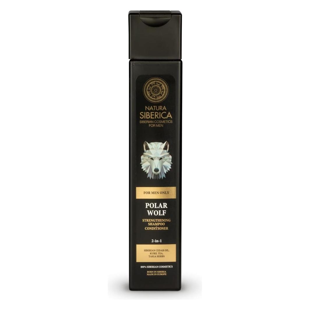 Natura Siberica Shampoo mit Spülung für Männer 250ml (Flüssiges Shampoo, 250 ml) (EUR-A46E-688F0)
