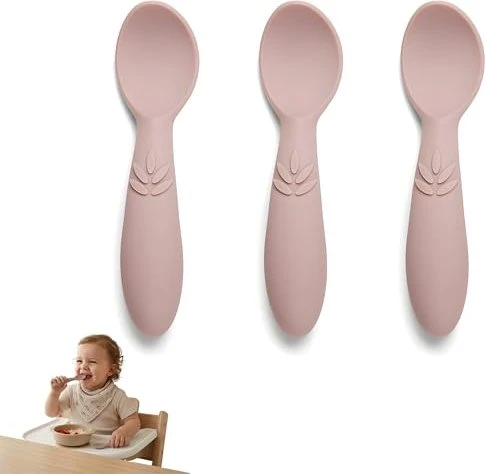 Nuuroo 3 Pack Silikon Löffel Ella Wood (NU125.4)