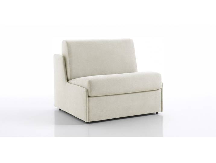 MARSEILLAN - Fauteuil convertible - Tweed, Ecru