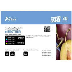 Astar, Druckerpatrone, AS70810 BROTHER LC421XLVAL