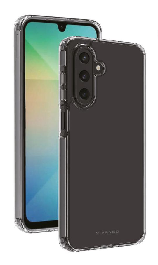 Vivanco Cover für Galaxy A26 5G Safe and Steady (Transparent) 64490