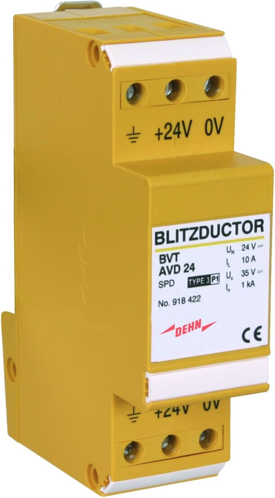 DEHN Kombi-Ableiter Blitzductor VT BVT AVD 24 ; Dehn & Söhne (918422)