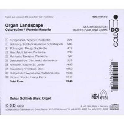 Orgellandschaft Ostpreuáen - Oskar Gottlieb Blarr, CD