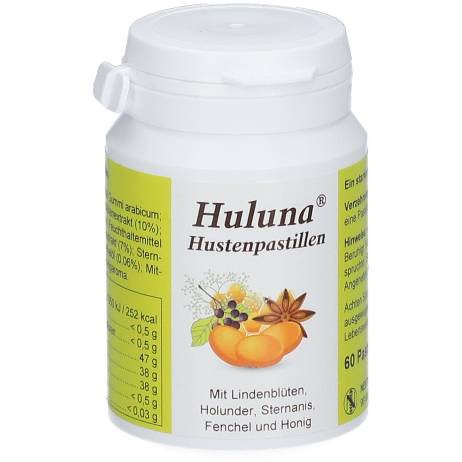 Huluna Hustenpastillen 60 St Pastillen