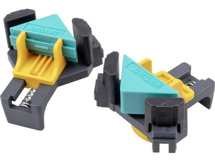 wolfcraft - Hoekklem 2 stuks - 2 Hoekklemmen - 3051000
