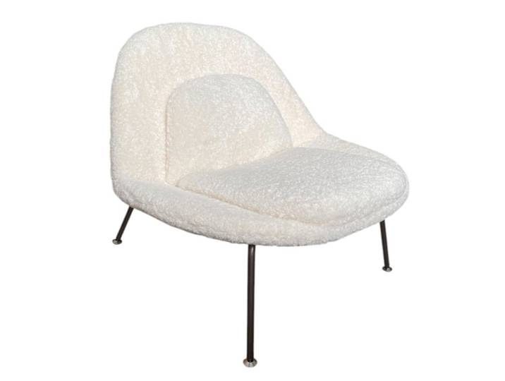 Fauteuil en fourrure synthétique