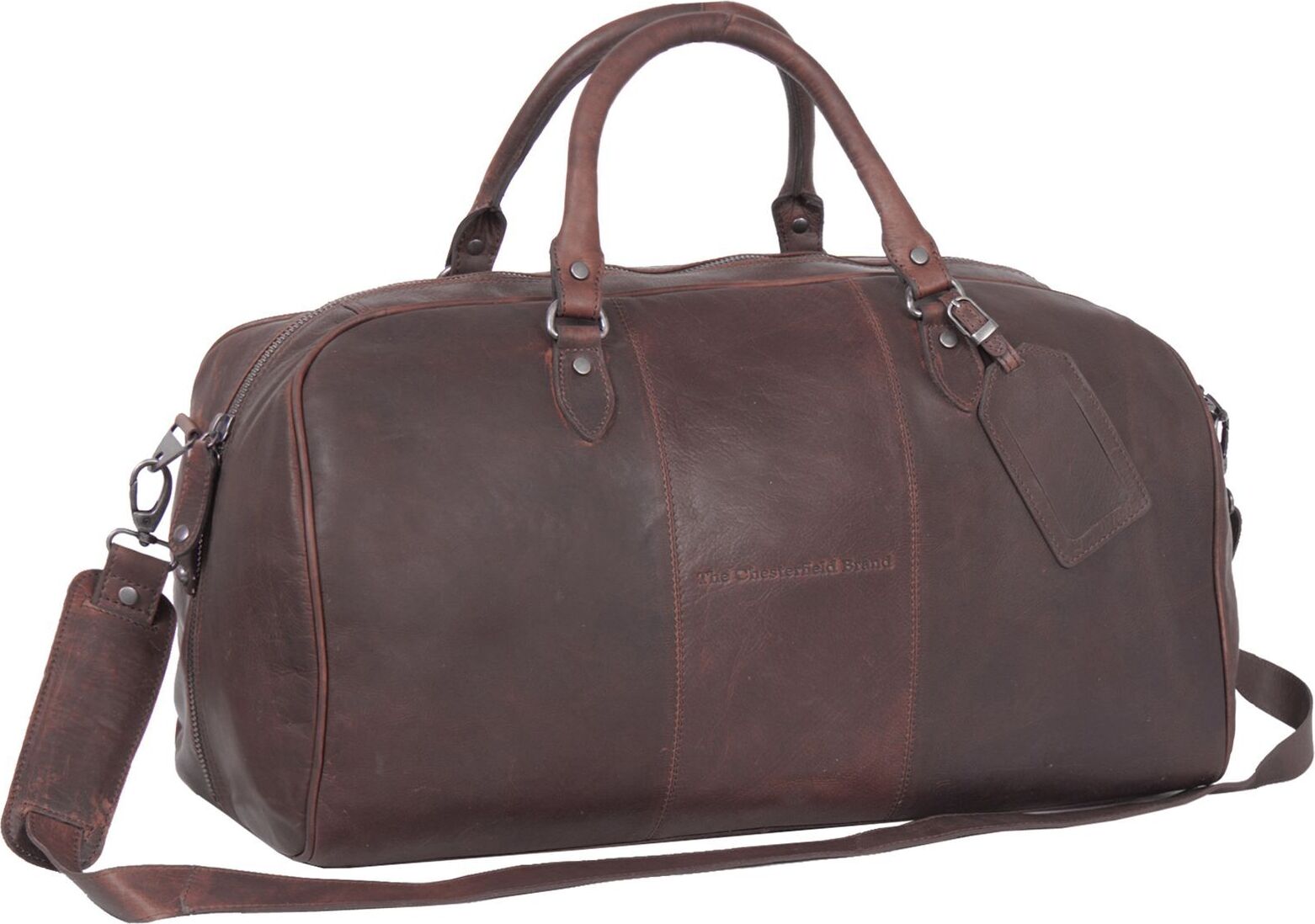 The Chesterfield Brand Reisetasche Umhängetasche William Travel Bag Brown braun