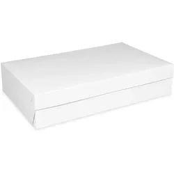 Tortenkarton für Rouladen (PAP) weiß 45 x 30 x 10 cm
