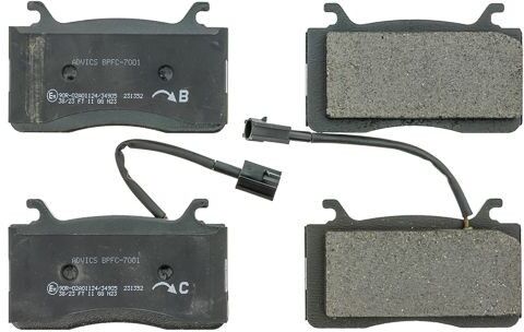 AISIN BPFC-7001 Brake pad set