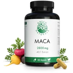 GREEN NATURALS MACA 180 St Kapseln