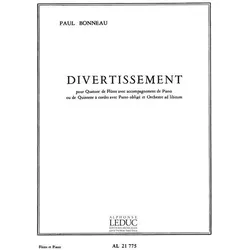 Divertissement pour 4 flûtes et piano, Fachbücher von Roger Bonneau