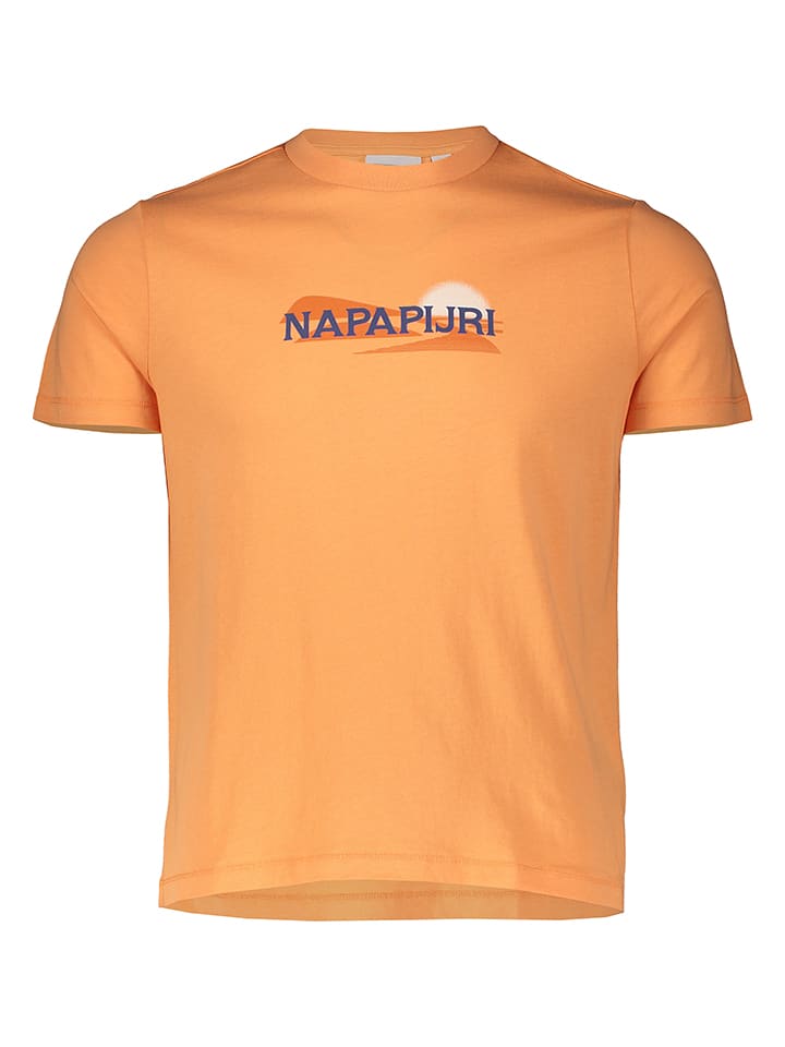 NAPAPIJRY Shirt "Salees" in Orange - XL