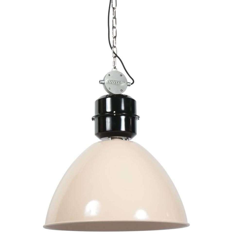 Steinhauer Hanglamp Clearvoyant beige Ø 50 cm