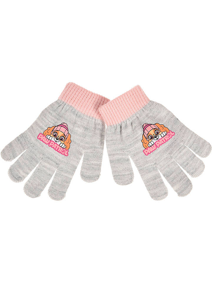 Fingerhandschuhe "Paw Patrol" in Grau - onesize
