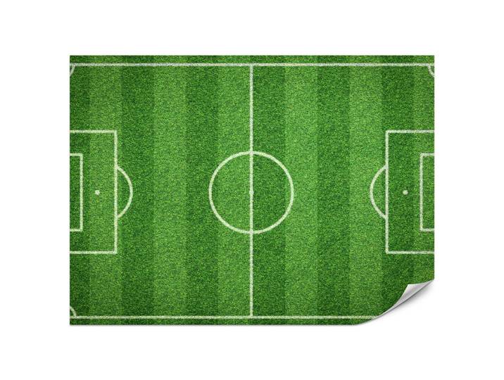 Muralo Fototapete für Jugendzimmer Stadion Vogelperspektive Rasen Feld 250x175, Grün, Weiß, Papier, Sport, Rechteckig, 250x175 cm, Tapeten & Wandverkleidungen, Fototapeten