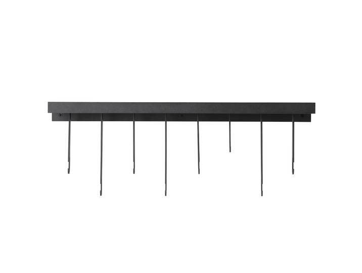 Design House Stockholm Ateljé Wandhaken Schwarz