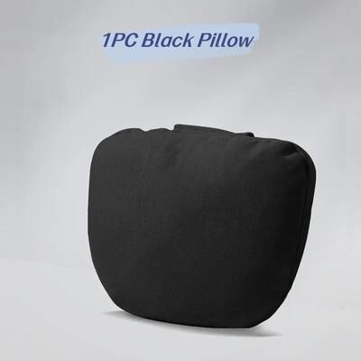 Uplifted Finds Universal Memory Cotton Cervical Calibration And Ergonomic Interface black Pillow
