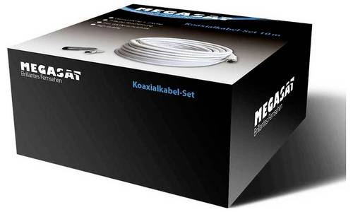 MegaSat 100146 Koaxialkabel Weiß 20m