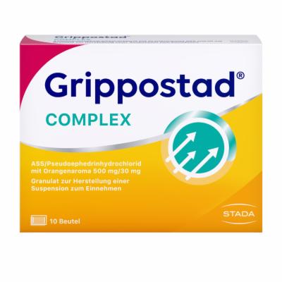 STADA Consumer Health Deutschland GmbH GRIPPOSTAD Complex ASS/Pseudoeph.500/30 mg Orange 10 St 16903460
