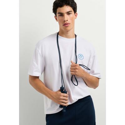 T-Shirt PEPE JEANS "basic t-shirt PJL73 TEE ACT", Herren, Gr. L, weiß, 93% Baumwolle, 7% Elasthan, Shirts T-Shirt