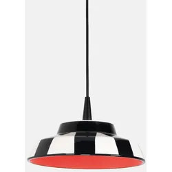 Zafferano Circus LED-Pendelleuchte, 8W, 2700K, 645lm, Keramik, Made in Italy, Ø 24cm, Rot, Modulares Design, Innenbeleuchtung, Schutzart IP40, Edel-Design
