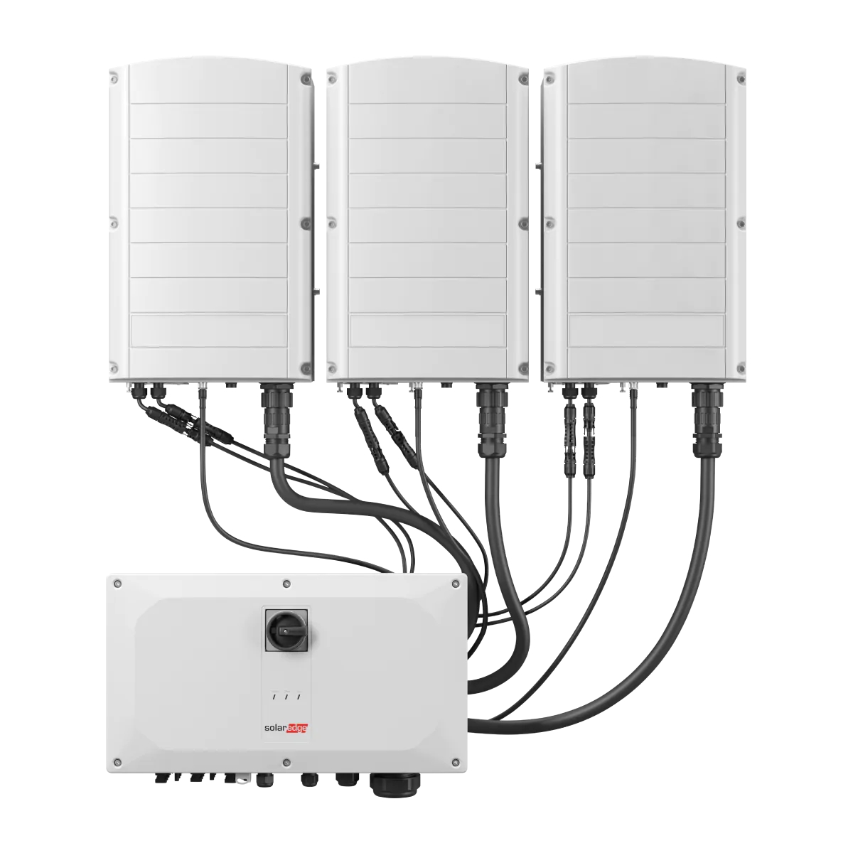 SolarEdge Set4 3PH Wechselrichter, Synergy Manager & Units, 90kW, SET 3 Phase, 90kW, 4 MPPT, IP65