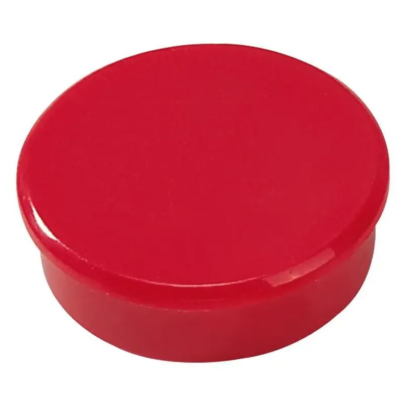 DAHLE Magnete rot, Kunststoff Ø 3,8 cm, 10 St.