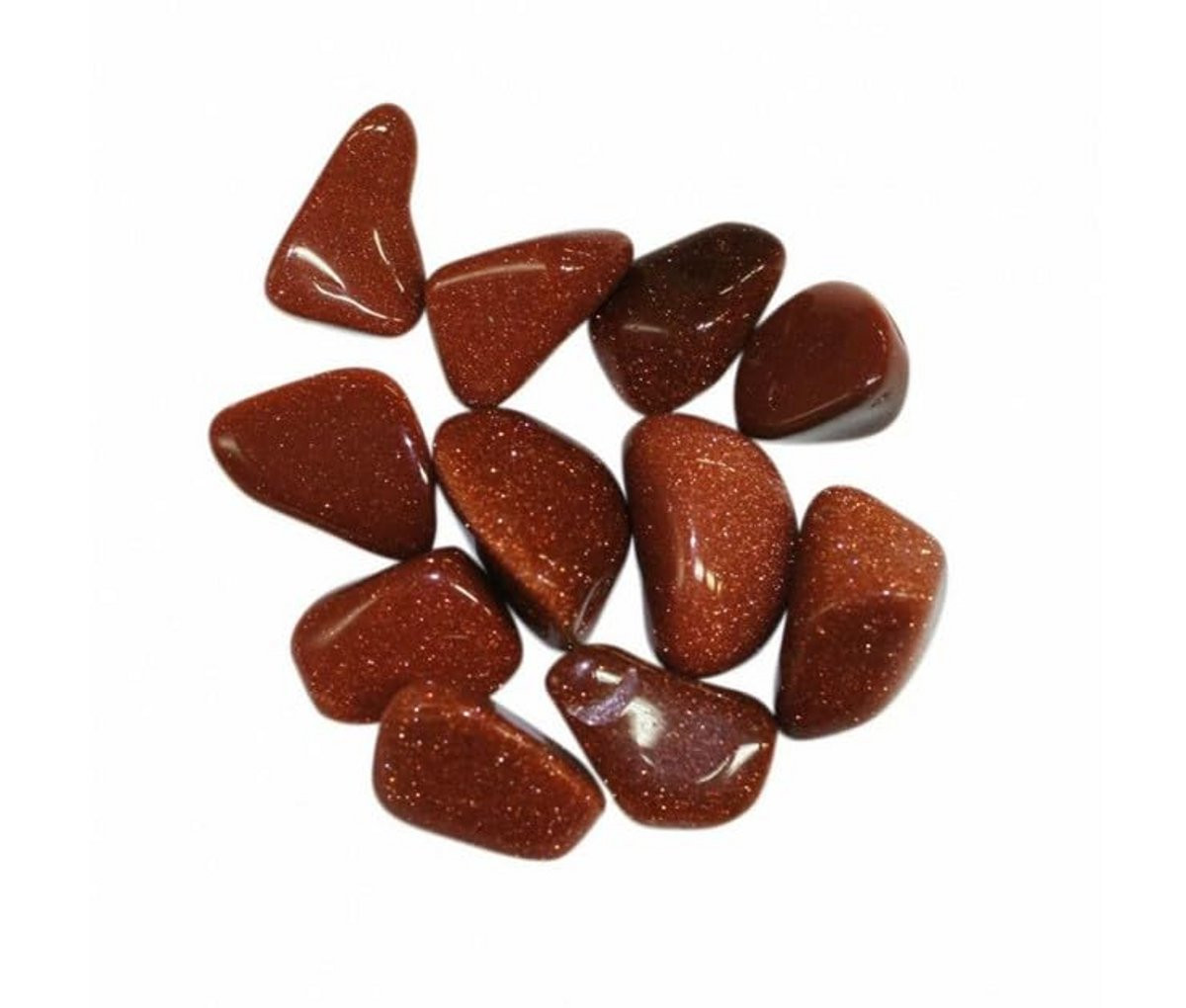 Natuurlijke Goldstone stenen voor helende therapie, 1-2 cm