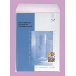 docuCARE® Folienversandtaschen DIN C4 transparent